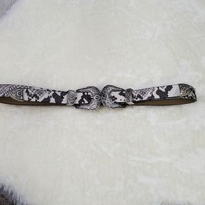 *NWOT* Express Snake Skin Leather Belt